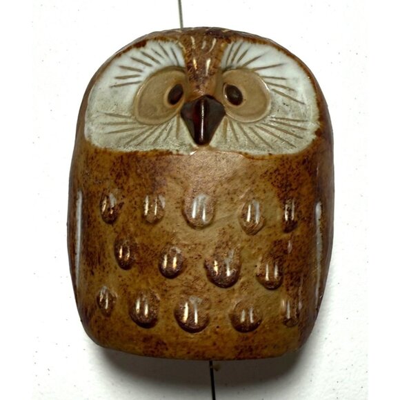 Vintage MCM Ceramic Owl Figurine - Picture 2 of 6